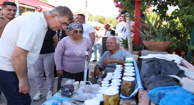 Başkan Cemil Tugay Çeşme'de