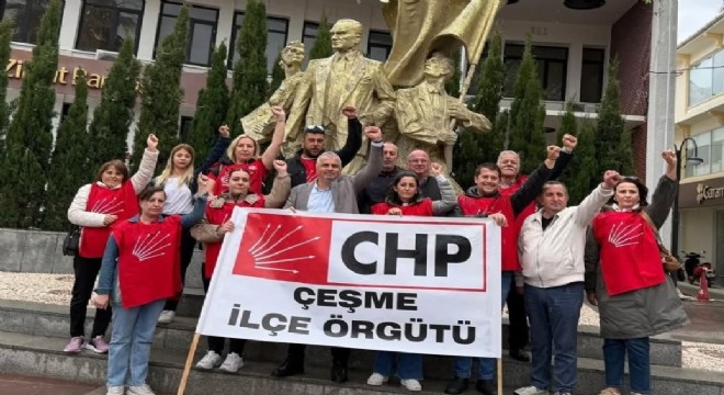CHP Çeşme İlçe Başkanı Onur'dan veda mesajı'