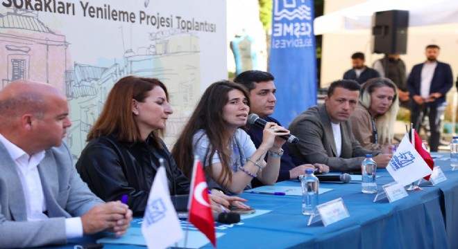 Çeşme Balıkçılar Sokağı için yenileme projesi!