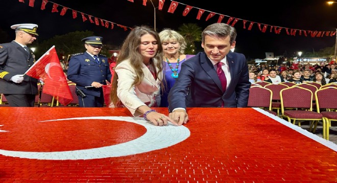 Çeşme'de Cumhuriyet coşkusu!
