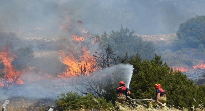 Çeşme'nin ateşle savaşı devam ediyor!