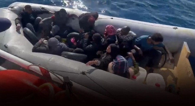 Çeşme ve Seferihisar'da 82 düzensiz göçmen!