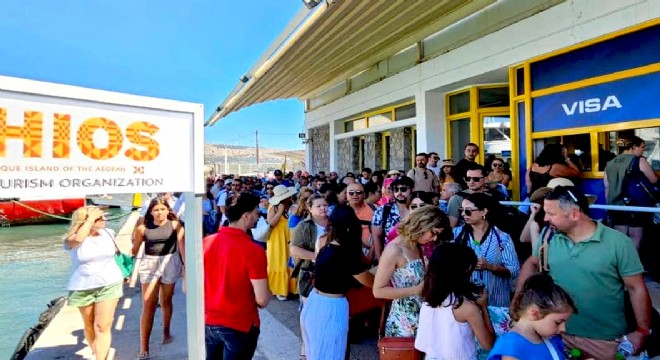 Türk turistlerin tercihi yine Sakız Adası oldu!