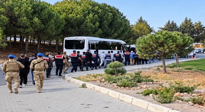 Çeşme operasyonunda 11şüpheli için tutuklama talebi