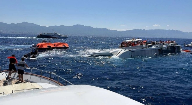 KKTC'de can pazarı! Yolcu gemisi alabora oldu