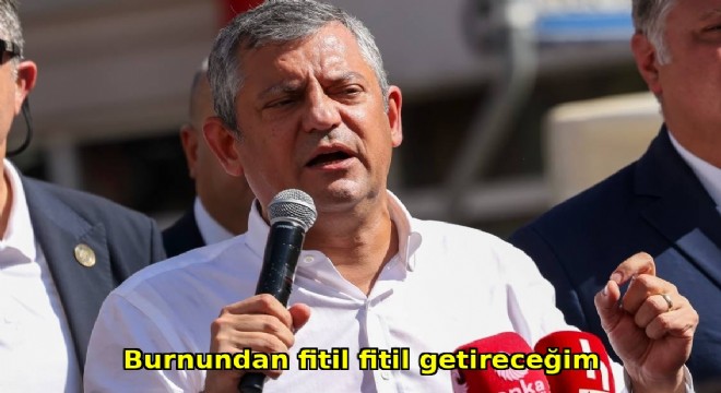 Özel'den Tugay için ağır sözler!