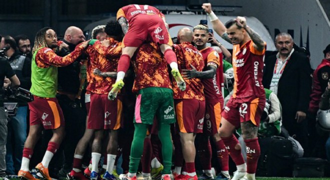 Süper Lig'de şampiyon Galatasaray
